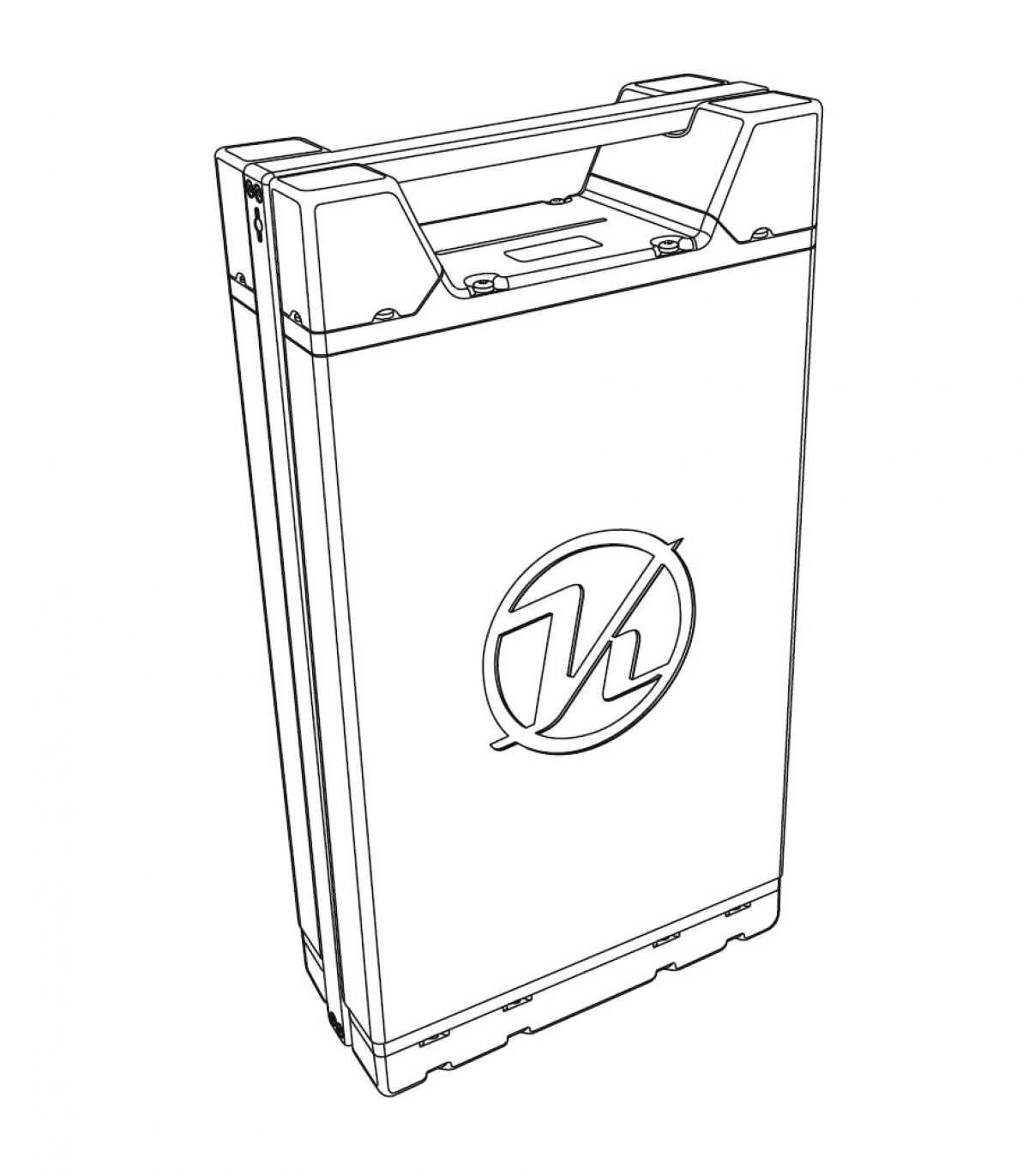 Illustration eines Kraftpaket 2.0 von Kumpan electric 